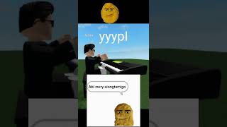 Gegagedigedagedago Roblox piano easy [upl. by Noskcaj]