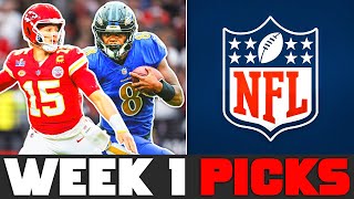 NFL WEEK 1 PICKS 2024 [upl. by Jae649]