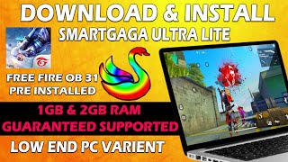 ✅HOW to install Free Fire In SmartGAGA Emulator  APKOBB  💯Update Free Fire In Smartgaga [upl. by Ottillia248]