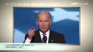 Glittering Generalities Biden on America Is Coming Back [upl. by Safoelc]