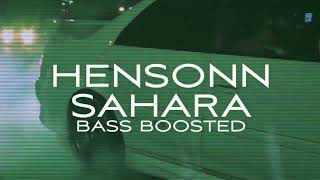 HensonnSahara slowed reverb bass boosted😈😎 [upl. by Adnawt394]