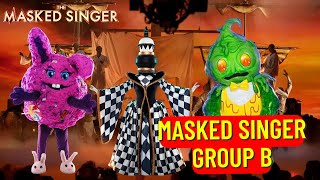 Masked Singer Group B Revealed  Season 12 [upl. by Jakob781]