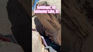 Goldfinger V8  Goldwater Lake AZ with Sierra Blair [upl. by Nnaytsirk]