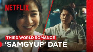 Bree amp Alvin’s “Samgyup” Date  Third World Romance  Netflix Philippines [upl. by Idnac]