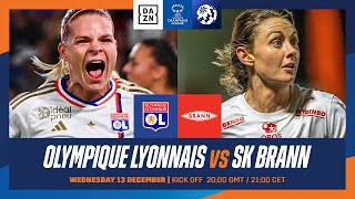 Olympique Lyonnais vs SK Brann  UEFA Womens Champions League 202324 Matchday 3 Full Match [upl. by Wilber]