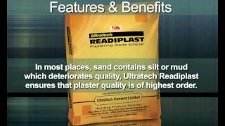 ULTRATECH READIPLAST WALL PLASTER [upl. by Arreis647]