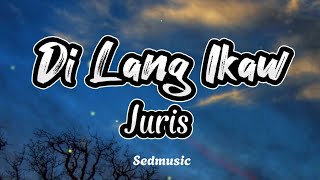 Juris  Di Lang Ikaw Lyrics [upl. by Apgar]