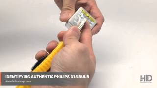 How to identify authenticity of Philips D1S bulb [upl. by Yliab145]