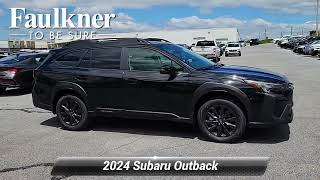 New 2024 Subaru Outback Onyx Edition XT Harrisburg PA R3290646 [upl. by Aihsekel]