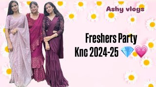 Freshers Party KNC 202425 🥹🎀 [upl. by Tihw]