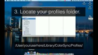 How to install a custom icc profile on Mac OS X [upl. by Mcclimans]