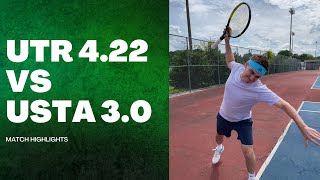 Its Humbling Watching Yourself Play Tennis  USTA 30 Highlights Tennis League Network Match  4 [upl. by Notrab]