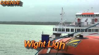 Wightlink Ferries  Yarmouth to Lymington on the Wight Sky [upl. by Soraya84]