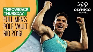 Full Mens Pole Vault Final  Rio 2016  Throwback Thursday [upl. by Ssyla]