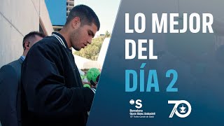 Día 2  Lo mejor del día  Barcelona Open Banc Sabadell – Trofeo Conde de Godó [upl. by Ali898]