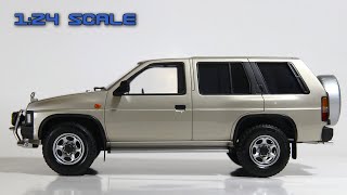 Nissan Terrano 124 scale model  Nissan Terrano  124 Масштабная модель [upl. by Orling]