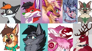 ALL MY FURSONAS  FURRY CHARACTERS 🦊 [upl. by Japeth]