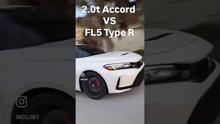 20 accord goes against type r civic [upl. by Ellerrad]