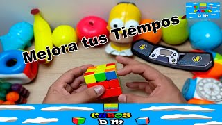 Mejora tus tiempos con el cubo 3x3  Cómo mejorar tus tiempos con el cubo rubik 3x3  parati cubo [upl. by Ja]