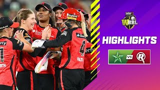 Final Over Thriller at the MCG  Melbourne Stars v Melbourne Renegades Highlights  WBBL10 [upl. by Joub52]