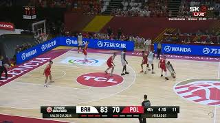 V J Edgecombe  21 PTS  Bahamas vs Poland  Olympic Qualifying Tournament Highlights [upl. by Namad686]