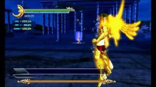 PS3 Saint Seiya Senki Aioros vs Shura [upl. by Eiznekam]