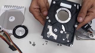 hard disk repair complete disassembly [upl. by Nannarb]