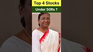 Top 4 Stocks  Under Rs 50  President Holding Shares [upl. by Adnanref724]