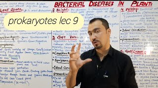 Bacterial Diseases in plantsCausesSymptomsPrevention amp treatment detail lecture in Hindi amp Urdu [upl. by Nosreve170]