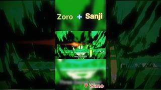 Zoro and Sanji Combo attack  One Piece [upl. by Domini]