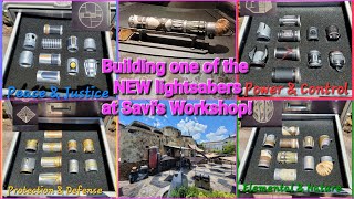 Building one of the NEW lightsabers at Savis Workshop galaxysedge lightsaber savisworkshop [upl. by Onfroi428]