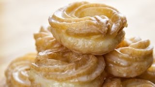 Honey Crullers  Miodowe Paczki Parzone quotGniazdka Recipe 164 [upl. by Nugent]