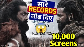 10000 Screens Kanguva Broken All Records  Suriya  Bobby Deol [upl. by Mraz]