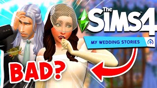 A Brutally Honest Review of The Sims 4 My Wedding Stories [upl. by Grearson]