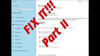 FIX ITPart II Windows 10 KB5034441 0x80070643 Reagentcexe WinRE Image Errors [upl. by Ybbed]