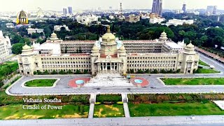 Aerial view of Bengaluru during lockdown captured by drone  Bangalore lockdown video [upl. by Sajet]