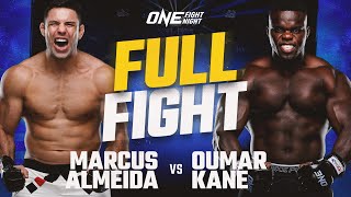 Marcus Almeida vs Oumar Kane  ONE Championship Full Fight [upl. by Aylad590]