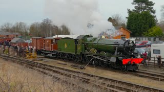 The Great Central Railway Winter Steam Gala 2024 [upl. by Ayhay515]