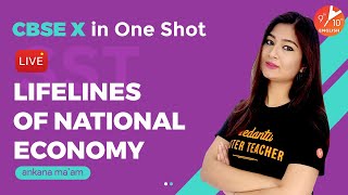 Lifelines of National Economy in One Shot  CBSE Class 10 Geography Chapter 7  Vedantu 9 and 10 [upl. by Aluor]