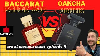 BACCARAT ROUGE 540 vs OAKCHA ORPHIC [upl. by Adamsen]