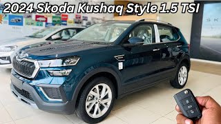 New Skoda Kushaq Style 15 TSI Full Detailed Review 🔥Price amp Features😍Safest Car In Segment Kushaq [upl. by Mara]