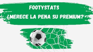 Me compré el PREMIUM de Footystats ¿Merece la pena [upl. by Yeldar286]