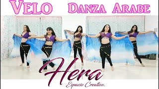 Coreografia Danza Arabe Grupal con Velo [upl. by Hintze]