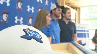 VIDEO Palo Duros Jared Olague signs to play golf at Mesalands Community College [upl. by Ammon]