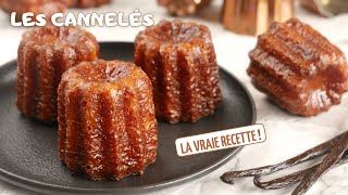 La VRAIE RECETTE des CANNELÉS Bordelais  Recette facile [upl. by Silas]