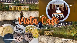 Vista Cafe in Angono Rizal with Ms Edz vistacafe overlookingview vlog angonorizal [upl. by Ossy]