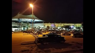 A Walk Around The Grantley Adams int’l Airport ✈️ In Barbados 🇧🇧 [upl. by Atinniuq825]