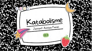 Metabolisme Katabolisme [upl. by Granny]