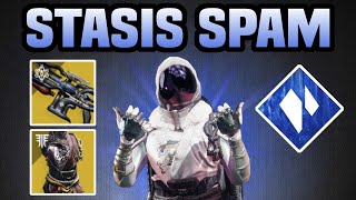 ❄️ STASIS HUNTER ❄️ Agers Scepter Ability Spam Build 【 Destiny 2 】 [upl. by Reseta]