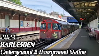 HARLESDEN Underground amp Overground Station 2024 [upl. by Ailati]